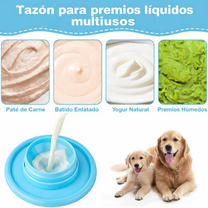 Comedero Ergonómico Anti-ansiedad con Bola